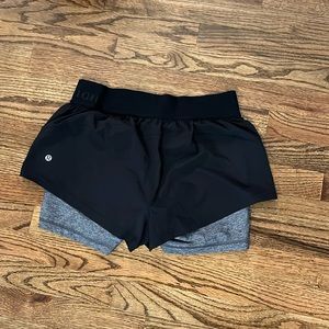 Lululemon shorts with built-in spandex